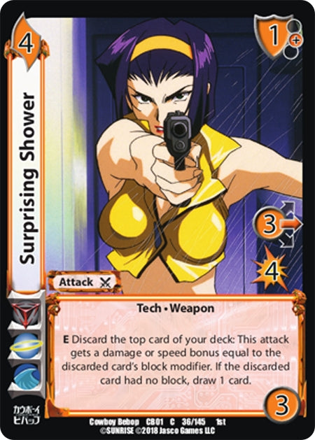 Image for Surprising Shower (Cowboy Bebop) (36) - UniVersus