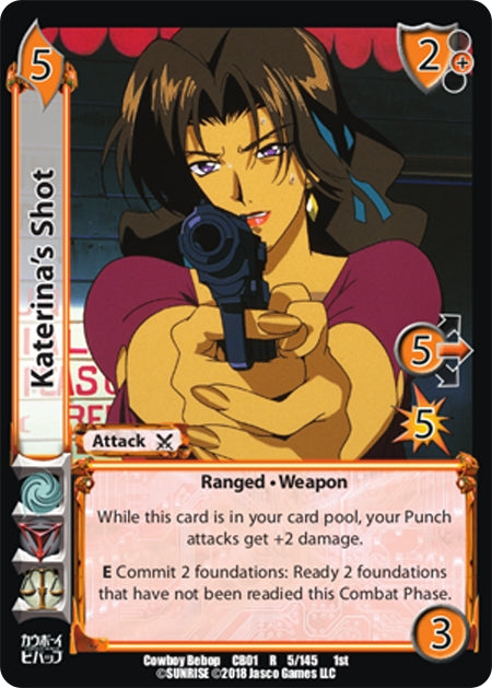 Image for Katerina's Shot (Cowboy Bebop) (5) - UniVersus