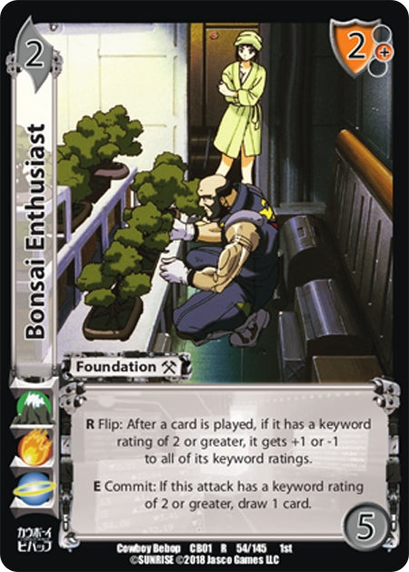 Image for Bonsai Enthusiast (Cowboy Bebop) (54) - UniVersus