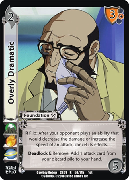 Image for Overly Dramatic (Cowboy Bebop) (59) - UniVersus