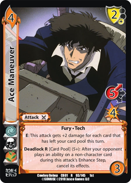 Image for Ace Maneuver (Cowboy Bebop) (93) - UniVersus