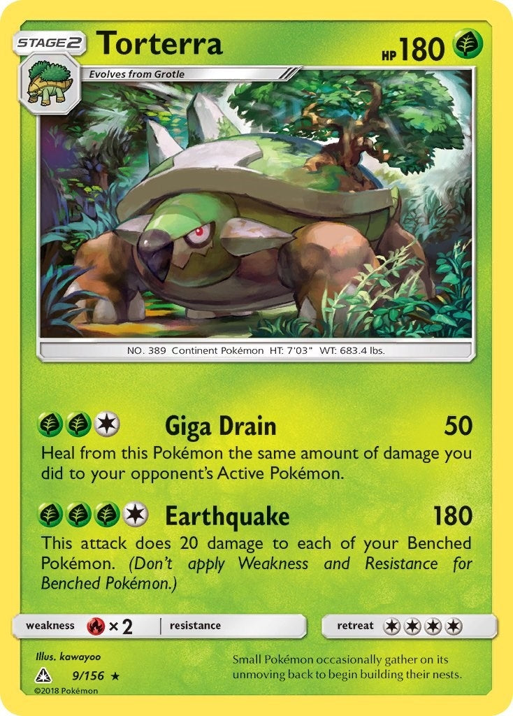 Image for Torterra (SM - Ultra Prism) (9/156) - Pokemon