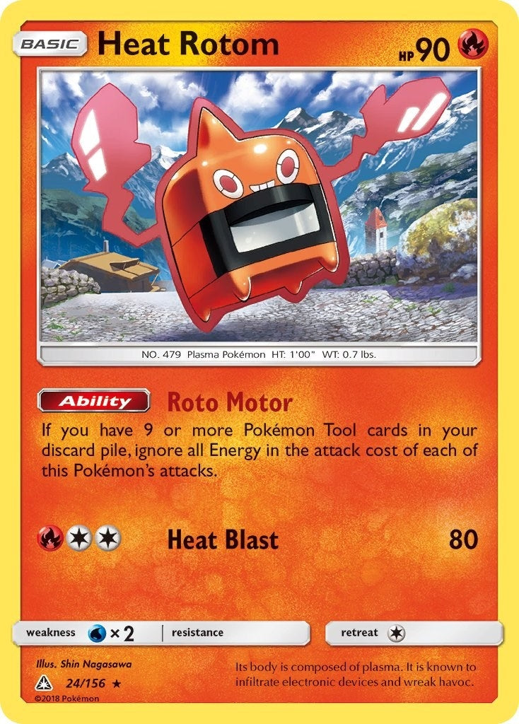 Image for Heat Rotom (SM - Ultra Prism) (24/156) - Pokemon