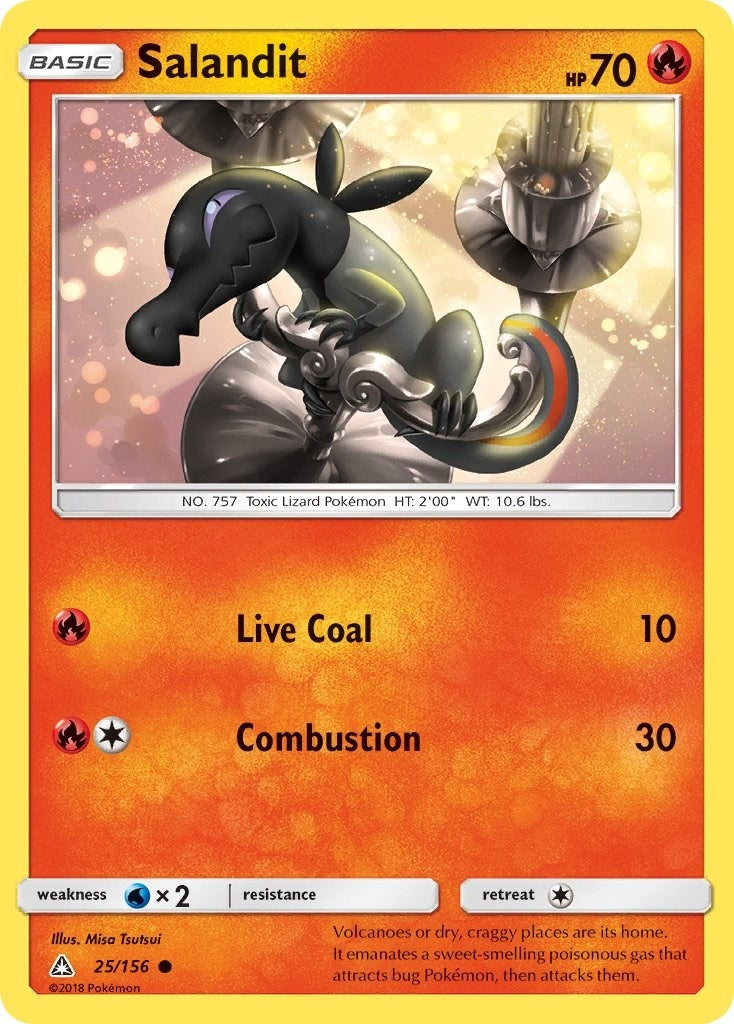 Image for Salandit (SM - Ultra Prism) (25/156) - Pokemon