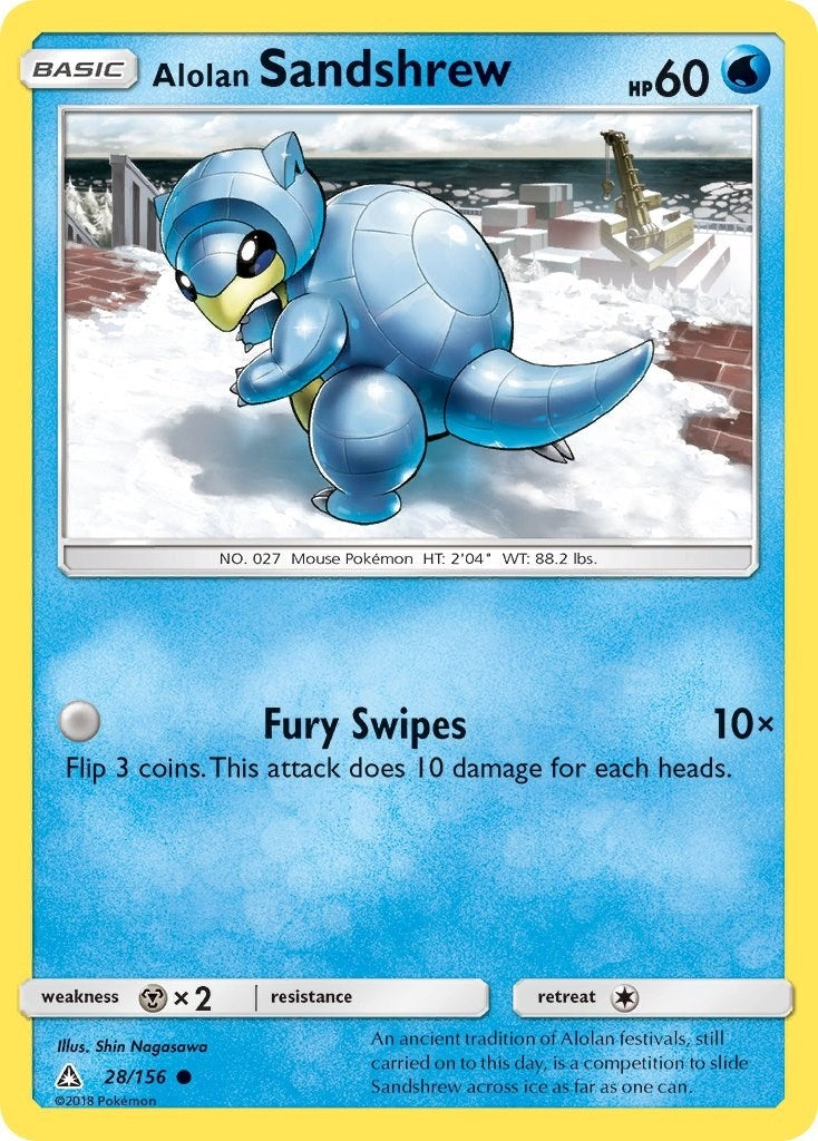 Image for Alolan Sandshrew (SM - Ultra Prism) (28/156) - Pokemon