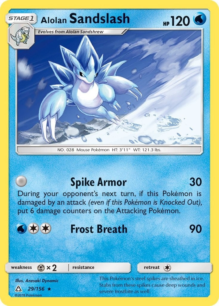 Image for Alolan Sandslash (SM - Ultra Prism) (29/156) - Pokemon