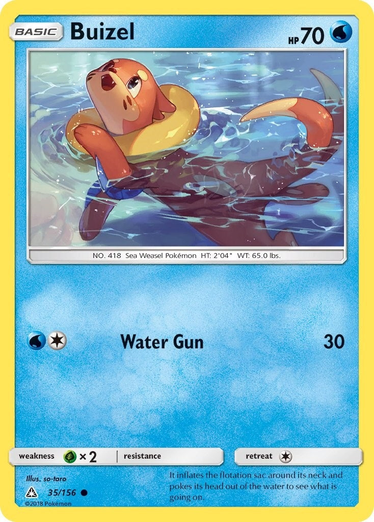 Image for Buizel (SM - Ultra Prism) (35/156) - Pokemon