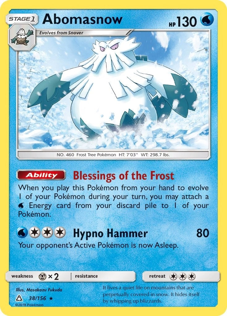 Image for Abomasnow (SM - Ultra Prism) (38/156) - Pokemon