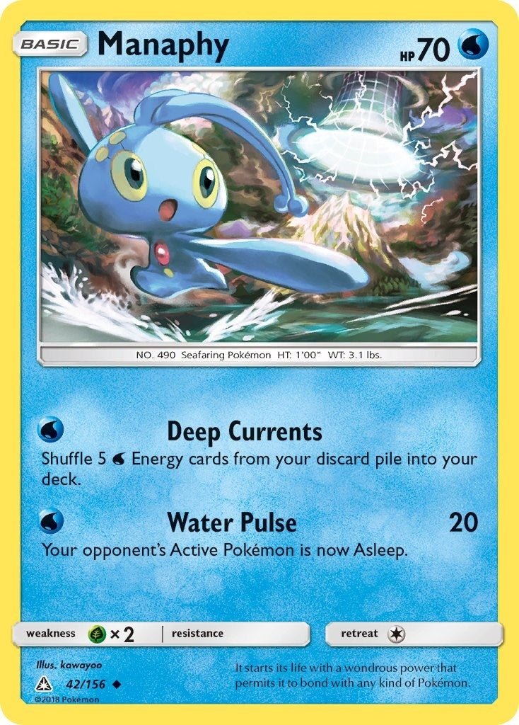 Image for Manaphy (SM - Ultra Prism) (42/156) - Pokemon