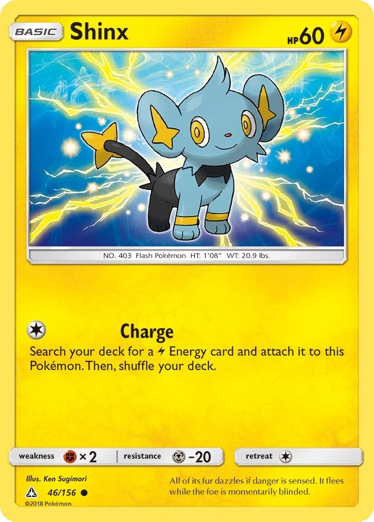Image for Shinx (46) (SM - Ultra Prism) (46/156) - Pokemon