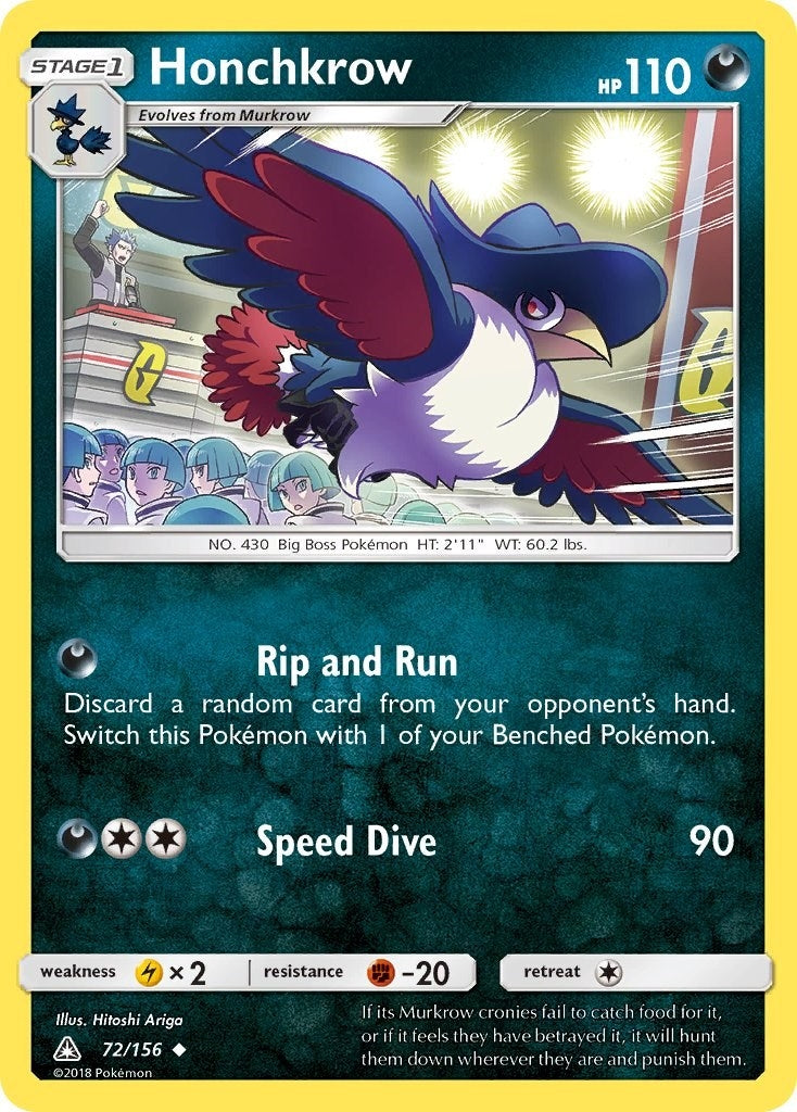 Image for Honchkrow (SM - Ultra Prism) (72/156) - Pokemon