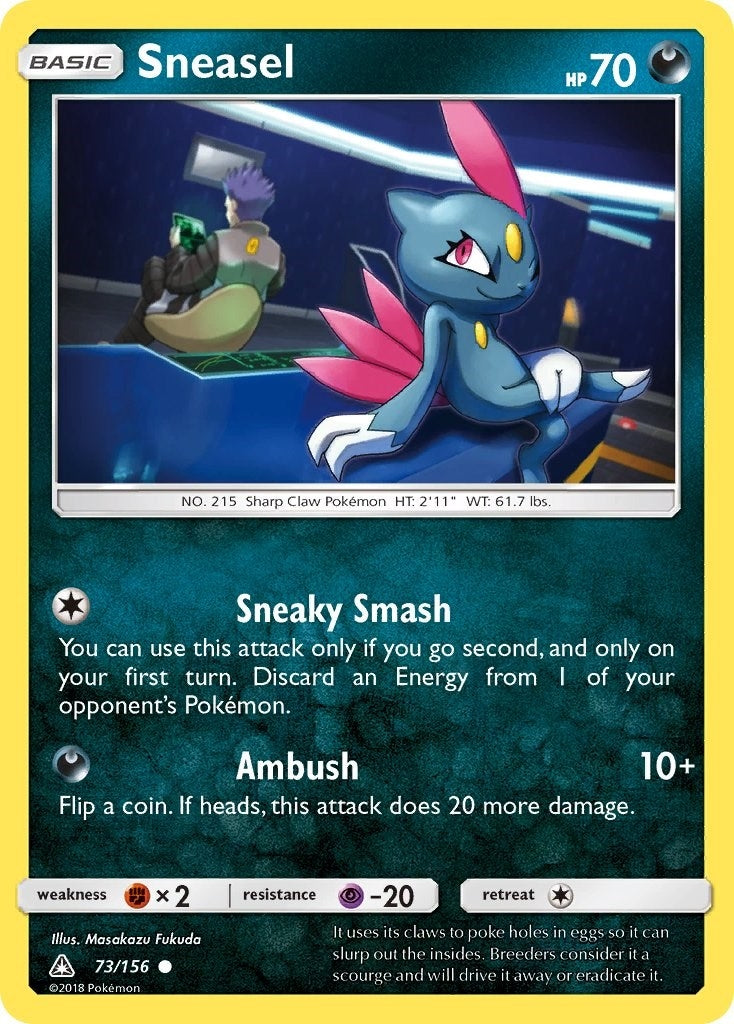 Image for Sneasel (SM - Ultra Prism) (73/156) - Pokemon