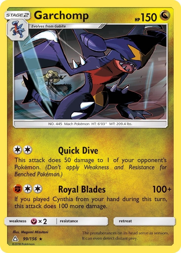 Image for Garchomp (SM - Ultra Prism) (99/156) - Pokemon