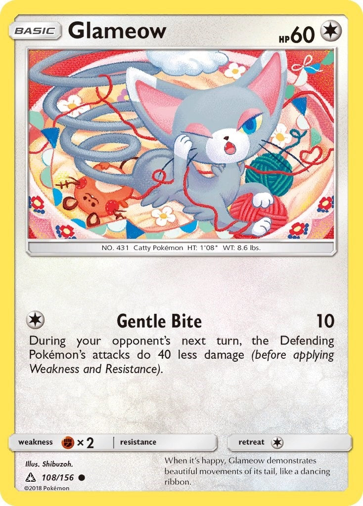 Image for Glameow (SM - Ultra Prism) (108/156) - Pokemon
