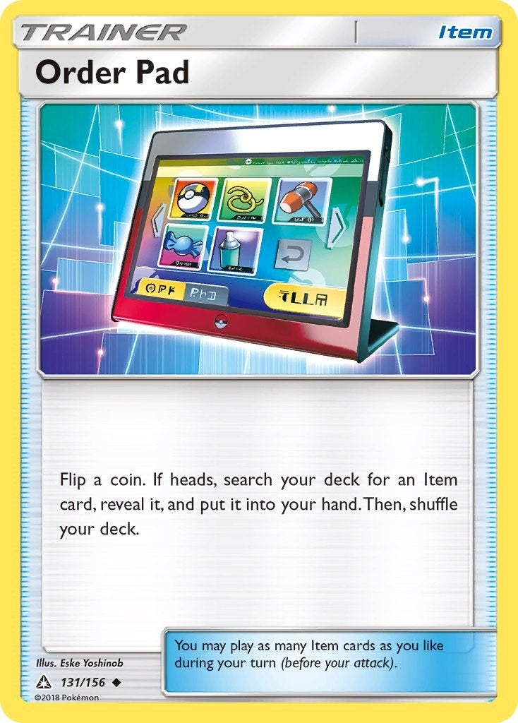 Image for Order Pad (SM - Ultra Prism) (131/156) - Pokemon