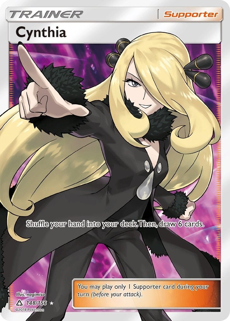 Image for Cynthia (Full Art) (SM - Ultra Prism) (148/156) - Pokemon