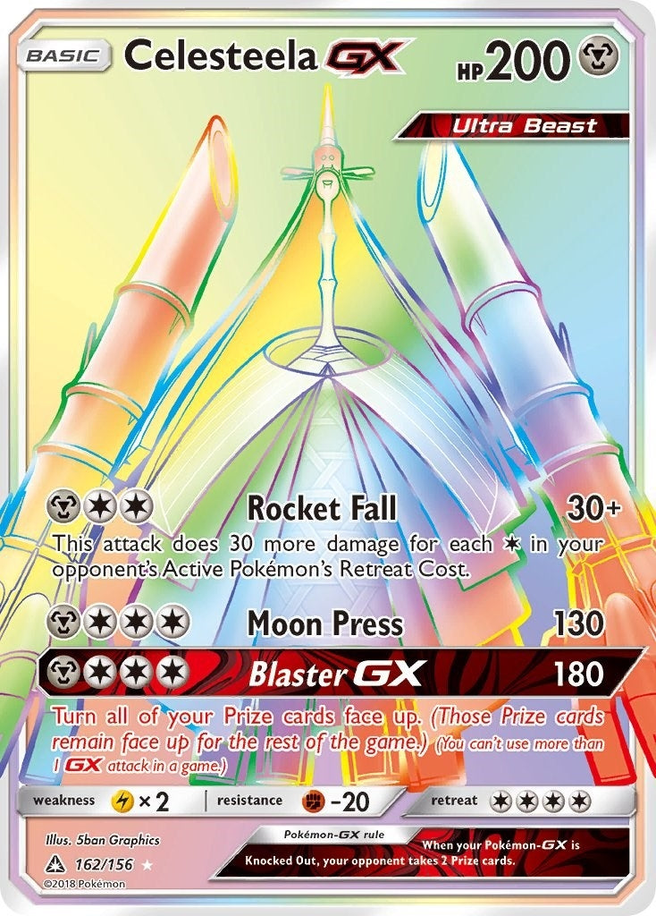 Image for Celesteela GX (Secret Rare) (SM - Ultra Prism) (162/156) - Pokemon