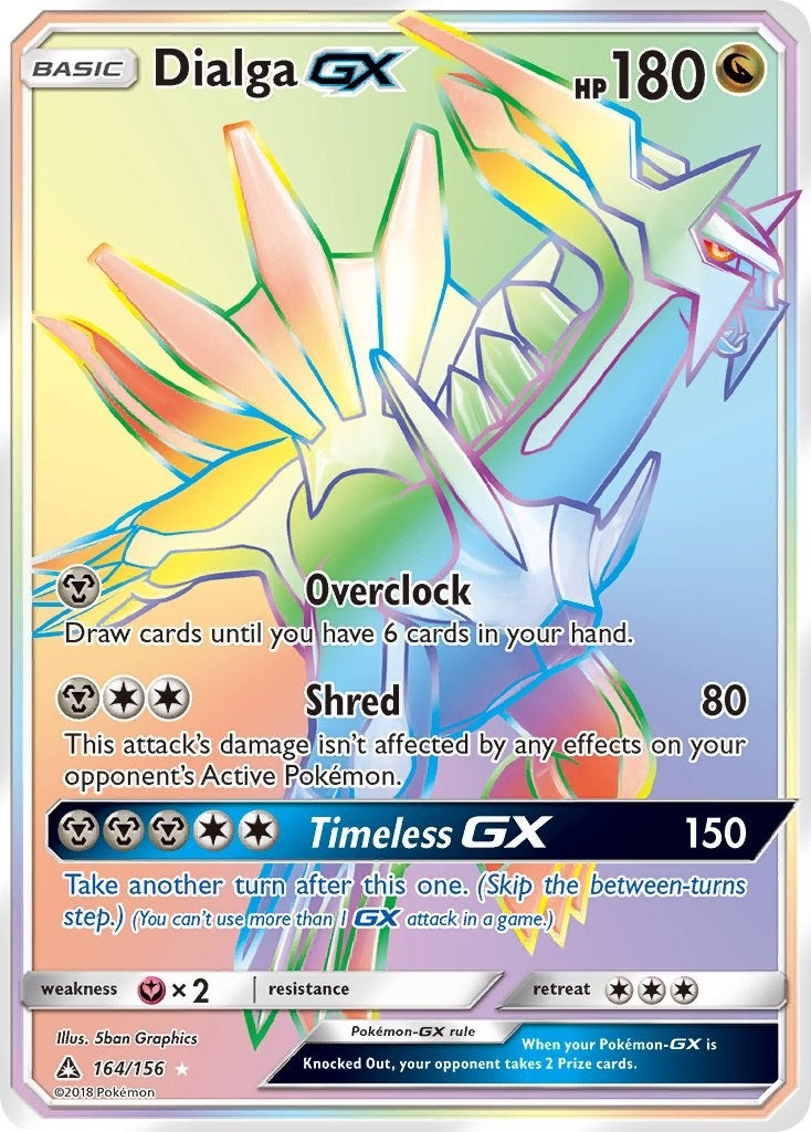 Image for Dialga GX (Secret Rare) (SM - Ultra Prism) (164/156) - Pokemon