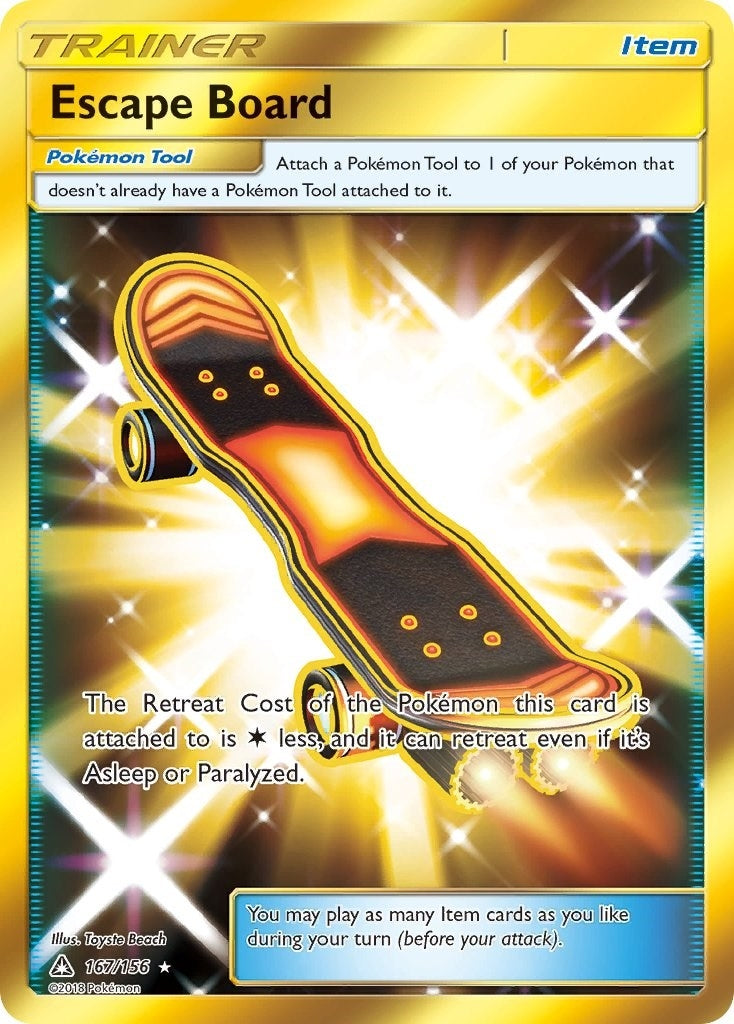 Image for Escape Board (Secret Rare) (SM - Ultra Prism) (167/156) - Pokemon