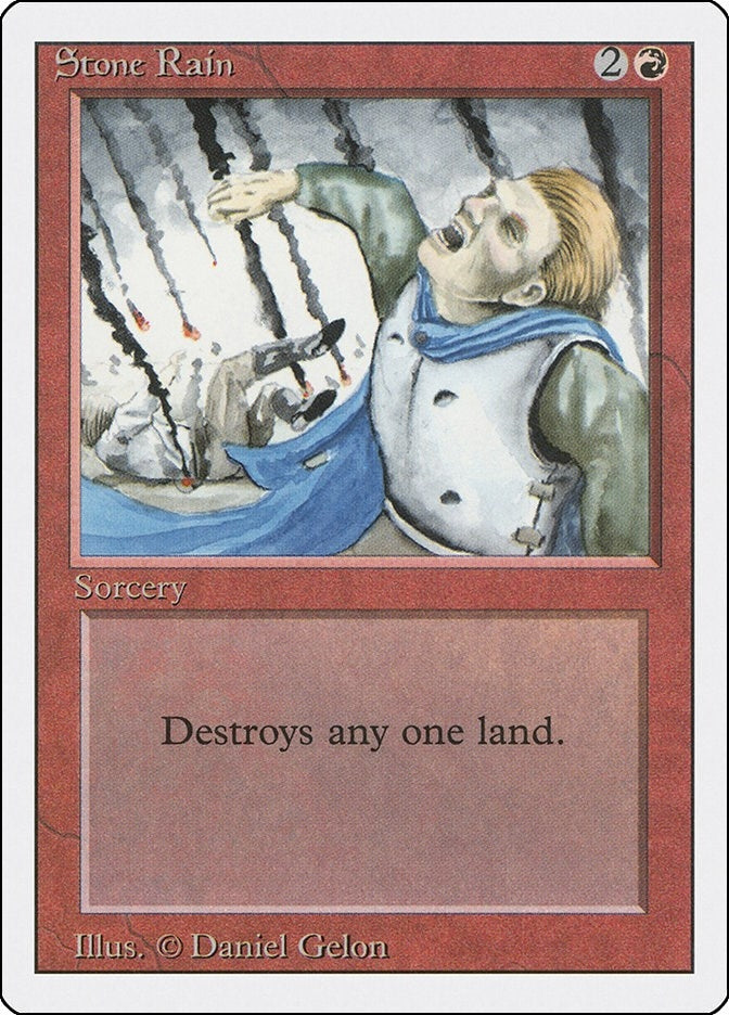 Image for Stone Rain (Revised Edition) - Magic: The Gathering