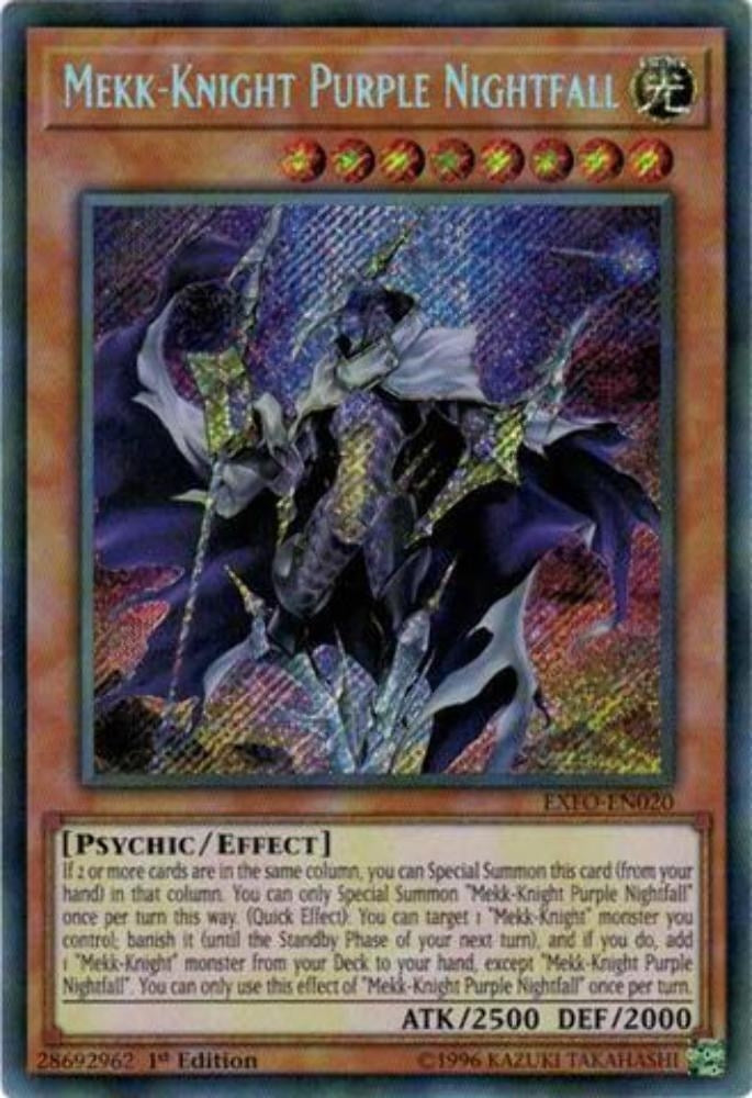 Image for Mekk-Knight Purple Nightfall (Extreme Force) (EXFO-EN020) - YuGiOh