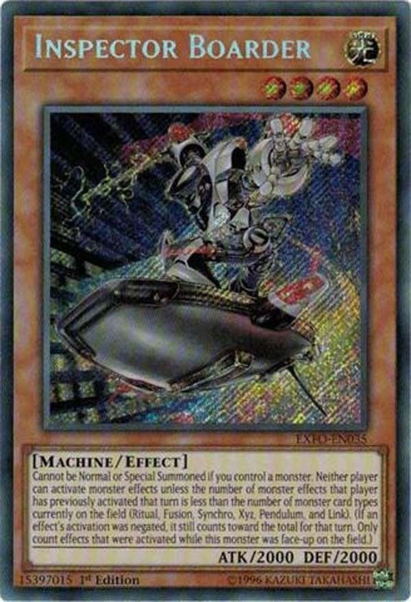 Image for Inspector Boarder (Extreme Force) (EXFO-EN035) - YuGiOh