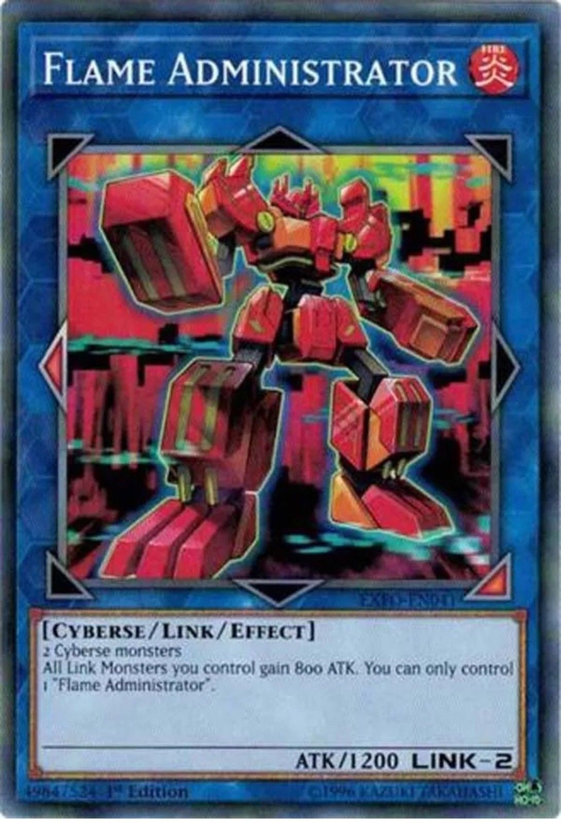 Image for Flame Administrator (Extreme Force) (EXFO-EN041) - YuGiOh