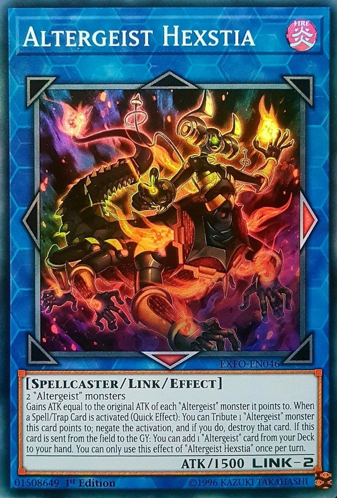 Image for Altergeist Hexstia (Extreme Force) (EXFO-EN046) - YuGiOh
