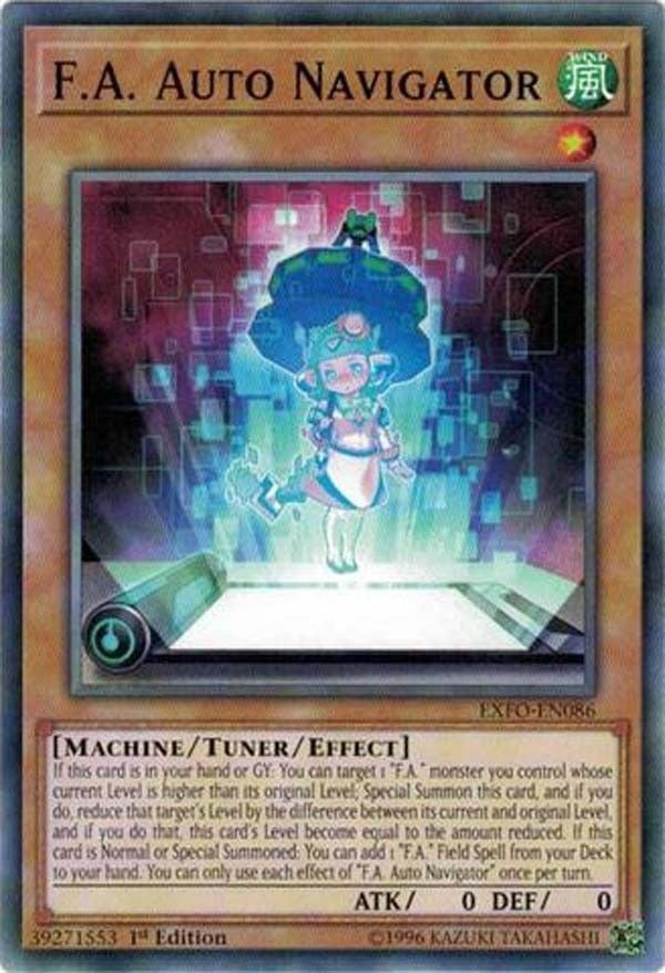 Image for F.A. Auto Navigator (Extreme Force) (EXFO-EN086) - YuGiOh