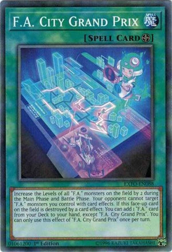 Image for F.A. City Grand Prix (Extreme Force) (EXFO-EN088) - YuGiOh