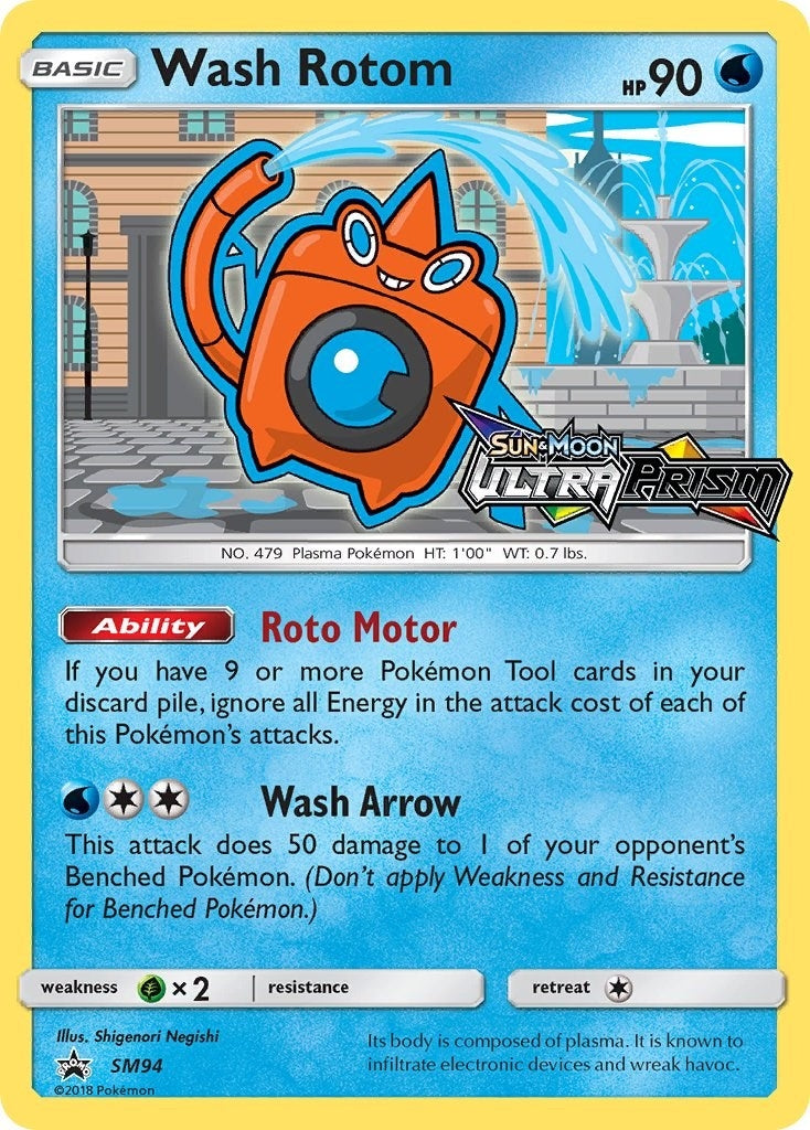 Image for Wash Rotom - SM94 (Prerelease) (SM Promos) (SM94) - Pokemon