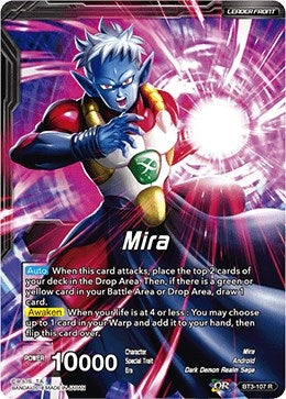 Image for Mira // Dark Warrior Mira (Cross Worlds) (BT3-107) - Dragon Ball Super: Masters
