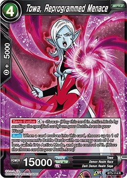 Image for Towa, Reprogrammed Menace (Cross Worlds) (BT3-114) - Dragon Ball Super: Masters
