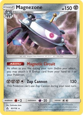 Image for Magnezone - 83/156 (Prerelease Kit Exclusive) (Deck Exclusives) (083/156) - Pokemon