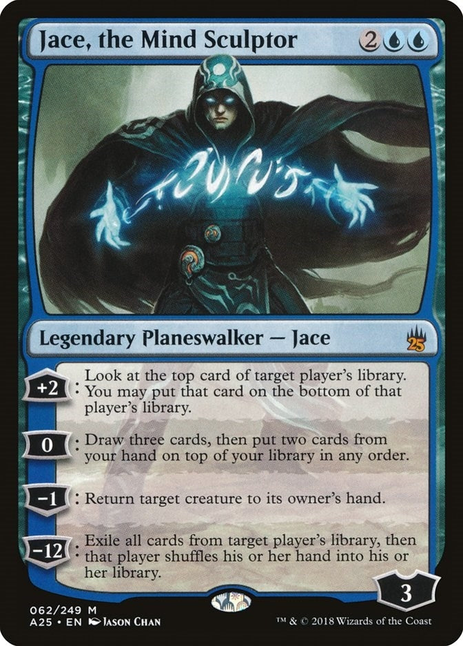 Image for Jace, the Mind Sculptor (Masters 25) (62) - Magic: The Gathering