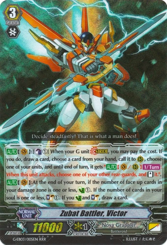 Image for Zubat Battler, Victor (G-EB03: The GALAXY STAR GATE) (G-EB03/005EN) - Cardfight Vanguard