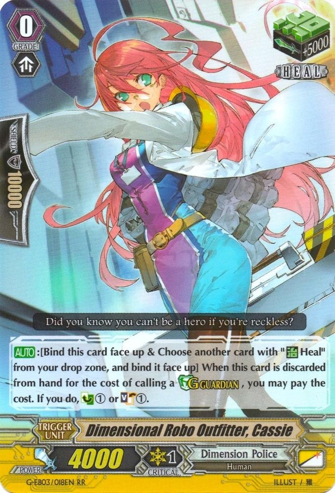 Image for Dimensional Robo Outfitter, Cassie (G-EB03: The GALAXY STAR GATE) (G-EB03/018EN) - Cardfight Vanguard