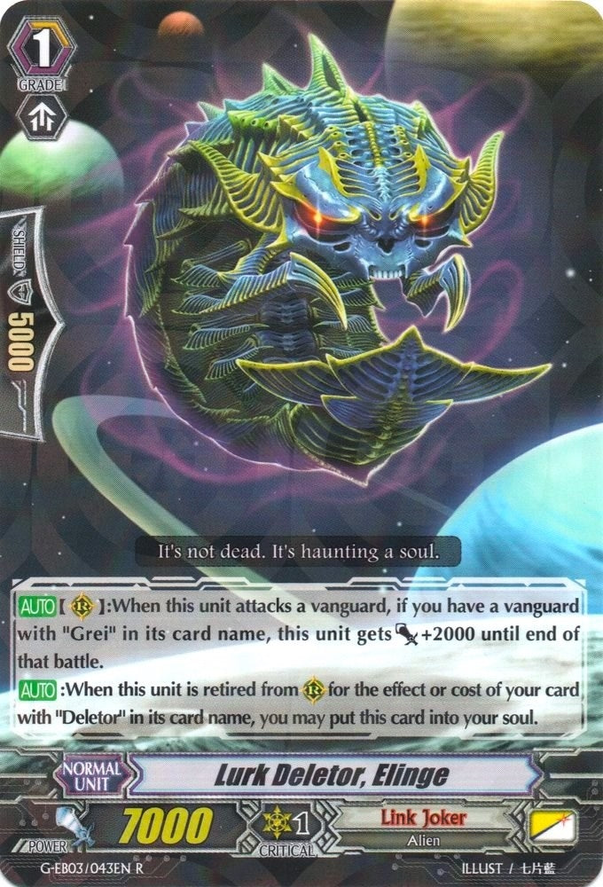 Image for Lurk Deletor, Elinge (G-EB03: The GALAXY STAR GATE) (G-EB03/043EN) - Cardfight Vanguard