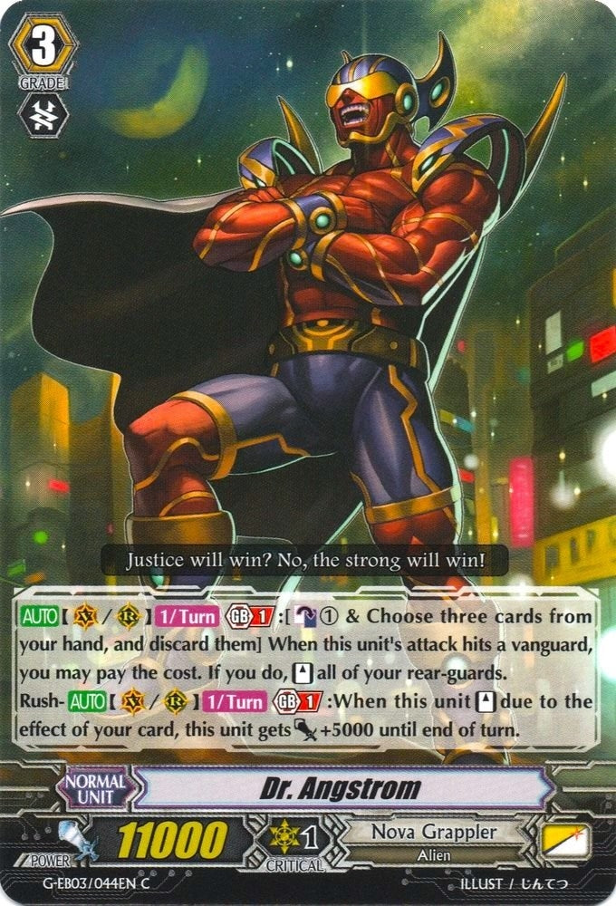 Image for Dr. Angstrom (G-EB03: The GALAXY STAR GATE) (G-EB03/044EN) - Cardfight Vanguard