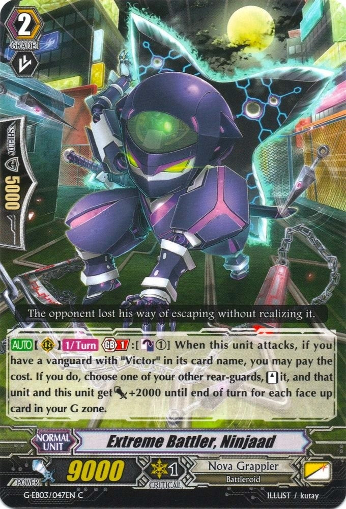 Image for Extreme Battler, Ninjaad (G-EB03: The GALAXY STAR GATE) (G-EB03/047EN) - Cardfight Vanguard