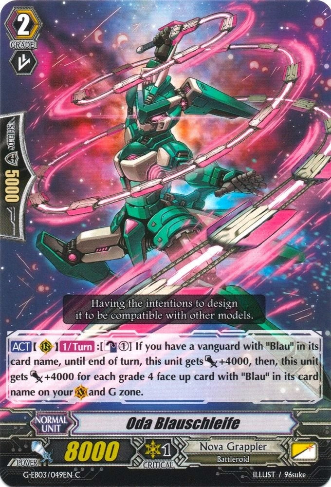 Image for Oda Blauschleife (G-EB03: The GALAXY STAR GATE) (G-EB03/049EN) - Cardfight Vanguard