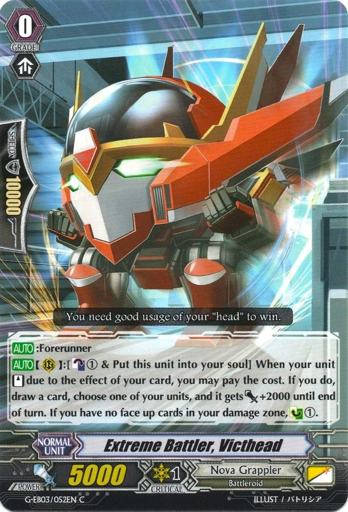 Image for Extreme Battler, Victhead (G-EB03: The GALAXY STAR GATE) (G-EB03/052EN) - Cardfight Vanguard