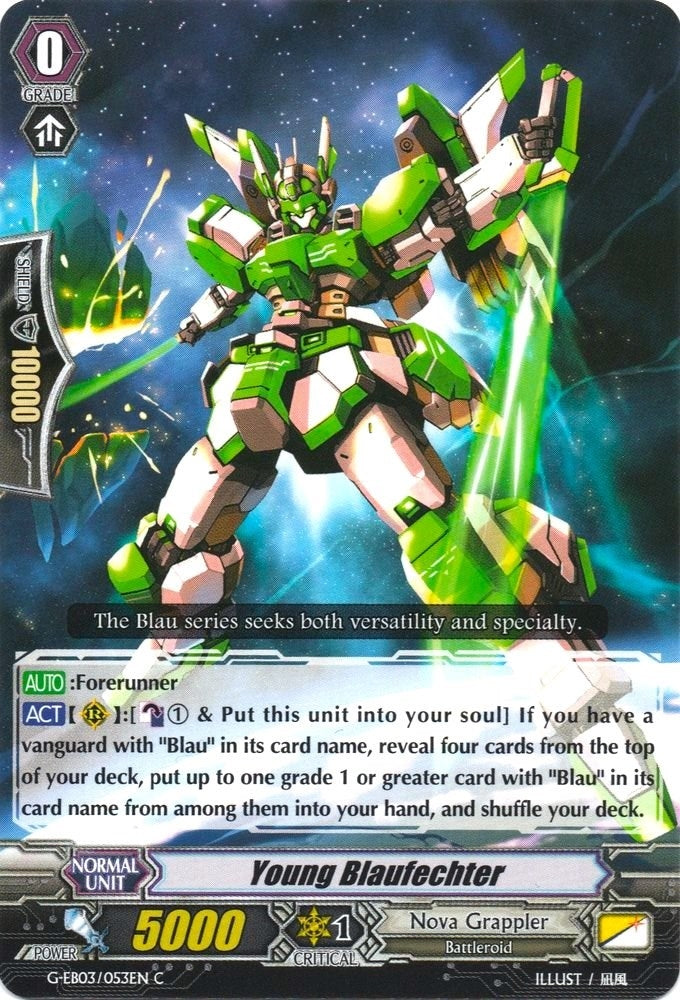 Image for Young Blaufechter (G-EB03: The GALAXY STAR GATE) (G-EB03/053EN) - Cardfight Vanguard