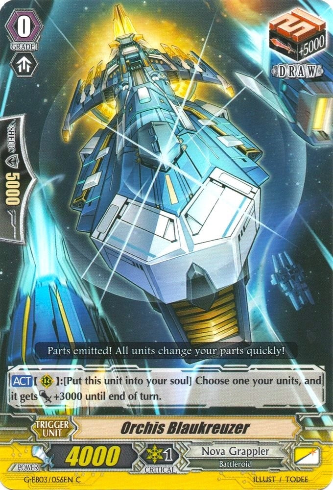 Image for Orchis Blaukreuzer (G-EB03: The GALAXY STAR GATE) (G-EB03/056EN) - Cardfight Vanguard