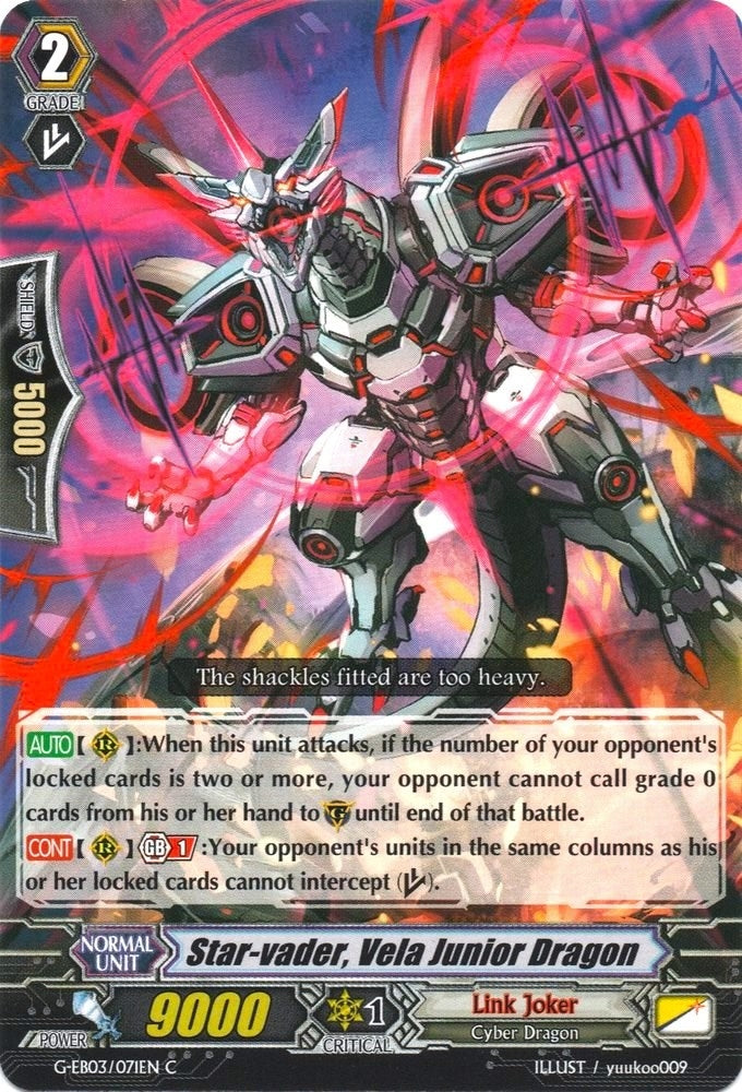 Image for Star-vader, Vela Junior Dragon (G-EB03: The GALAXY STAR GATE) (G-EB03/071EN) - Cardfight Vanguard