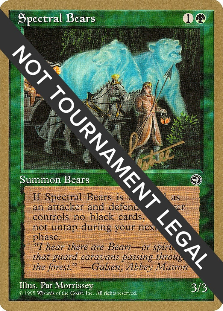 Image for Spectral Bears - 1996 Bertrand Lestree (HML) (World Championship Decks) - Magic: The Gathering