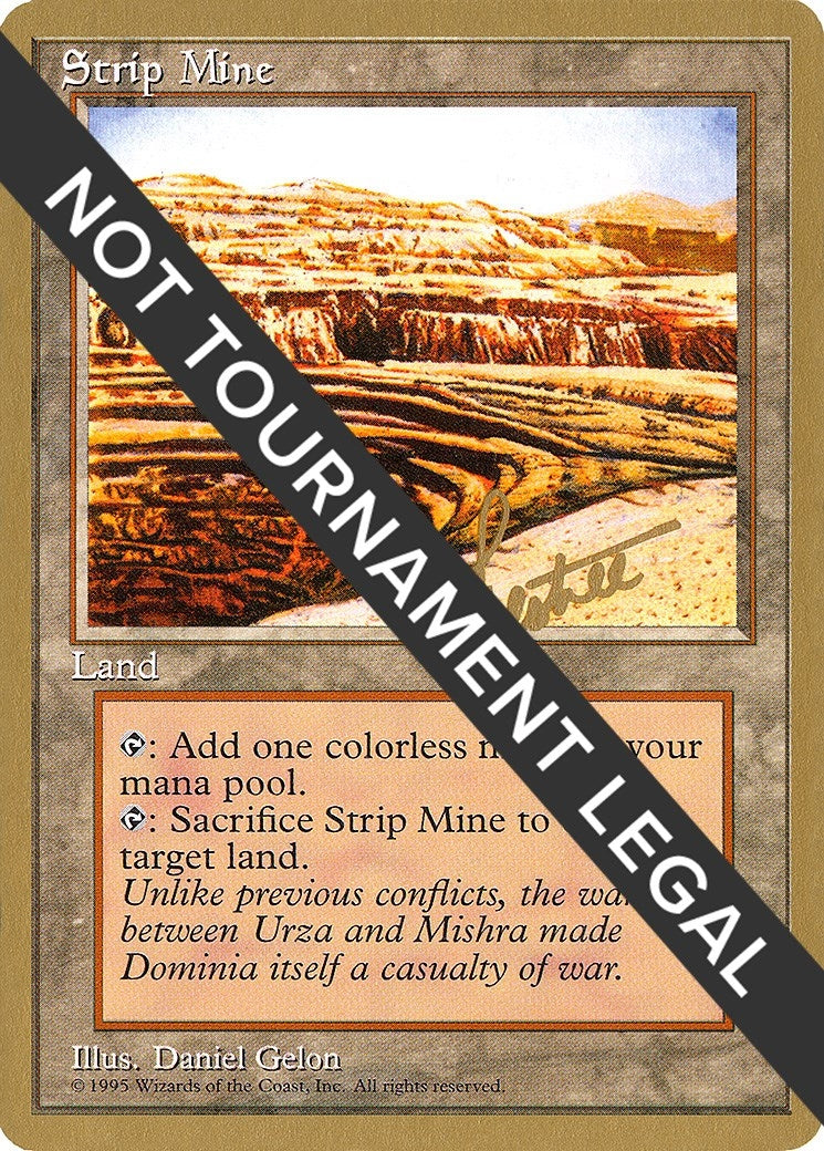 Image for Strip Mine - 1996 Bertrand Lestree (4ED) (World Championship Decks) - Magic: The Gathering