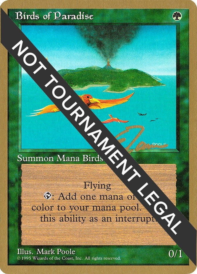 Image for Birds of Paradise - 1996 Eric Tam (4ED) (World Championship Decks) - Magic: The Gathering