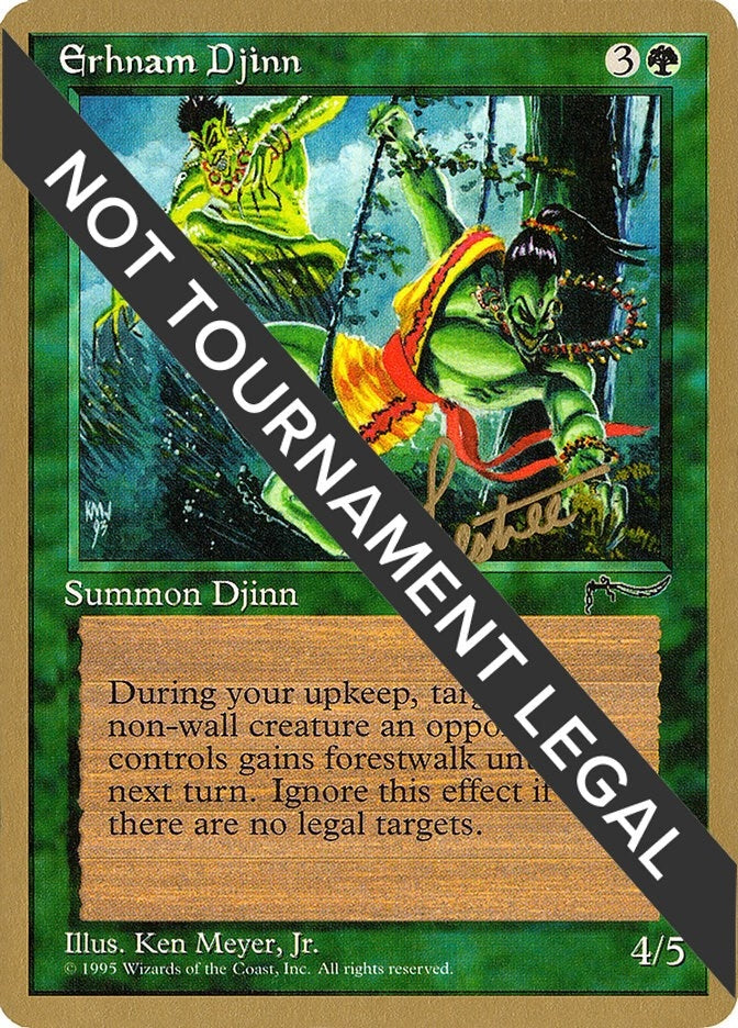 Image for Erhnam Djinn - 1996 Eric Tam (ARN) (World Championship Decks) - Magic: The Gathering