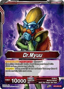 Image for Dr. Myuu // Scheming Dr. Myuu (Cross Worlds) (BT3-002) - Dragon Ball Super: Masters